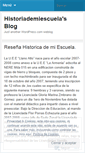 Mobile Screenshot of historiademiescuela.wordpress.com