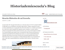 Tablet Screenshot of historiademiescuela.wordpress.com