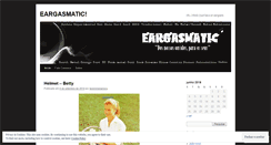 Desktop Screenshot of eargasmatic.wordpress.com