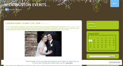 Desktop Screenshot of mlivingstonevents.wordpress.com