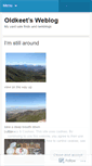 Mobile Screenshot of oldkeet.wordpress.com