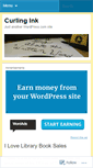 Mobile Screenshot of curlingink.wordpress.com