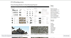 Desktop Screenshot of housing2009.wordpress.com