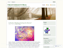 Tablet Screenshot of creativedragon.wordpress.com