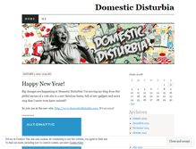 Tablet Screenshot of domesticdisturbia.wordpress.com