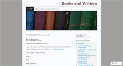 Desktop Screenshot of booksandwriters.wordpress.com