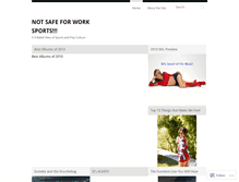 Tablet Screenshot of nsfwsports.wordpress.com