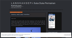 Desktop Screenshot of langkahsepi.wordpress.com