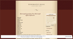 Desktop Screenshot of newsmate.wordpress.com