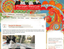 Tablet Screenshot of persianrescue.wordpress.com
