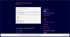Desktop Screenshot of mrmooswhatdafunk.wordpress.com