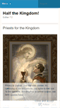 Mobile Screenshot of halfthekingdom.wordpress.com