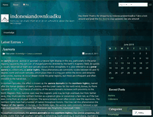 Tablet Screenshot of indonesiandownloadku.wordpress.com
