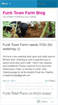 Mobile Screenshot of funktownfarm.wordpress.com