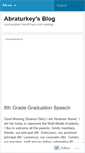 Mobile Screenshot of abraturkey.wordpress.com