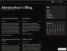 Tablet Screenshot of abraturkey.wordpress.com