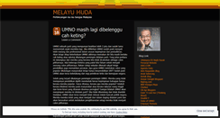 Desktop Screenshot of melayumuda.wordpress.com