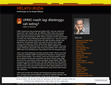 Tablet Screenshot of melayumuda.wordpress.com