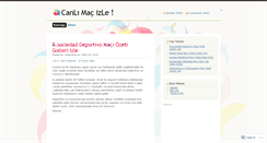 Desktop Screenshot of canlimacizlet.wordpress.com