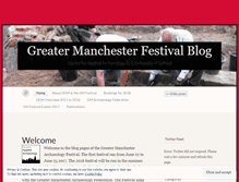 Tablet Screenshot of diggreatermanchester.wordpress.com