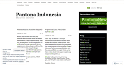 Desktop Screenshot of pantona.wordpress.com