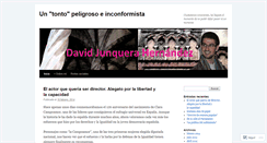 Desktop Screenshot of davidjunquera.wordpress.com