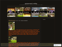 Tablet Screenshot of geniusevents.wordpress.com