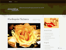 Tablet Screenshot of aloverslog.wordpress.com