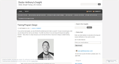 Desktop Screenshot of doctoranthony.wordpress.com