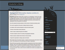 Tablet Screenshot of dudolls.wordpress.com