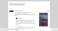 Desktop Screenshot of learninglayer.wordpress.com