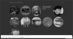 Desktop Screenshot of digitalprintspecialties.wordpress.com
