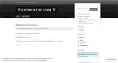 Desktop Screenshot of hombridade.wordpress.com