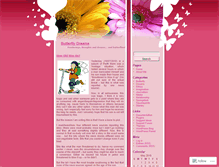 Tablet Screenshot of cocoon2butterfly.wordpress.com