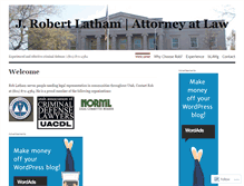 Tablet Screenshot of daviscountyattorney.wordpress.com