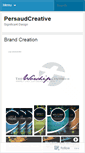 Mobile Screenshot of persaudcreative.wordpress.com