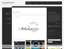 Tablet Screenshot of persaudcreative.wordpress.com