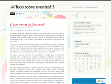 Tablet Screenshot of debatendoeventos.wordpress.com