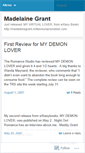 Mobile Screenshot of madelainegrant.wordpress.com