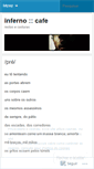 Mobile Screenshot of infernocafe.wordpress.com