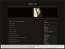Tablet Screenshot of infernocafe.wordpress.com