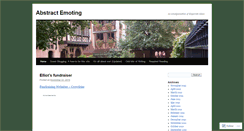 Desktop Screenshot of abstractemoting.wordpress.com