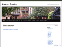 Tablet Screenshot of abstractemoting.wordpress.com