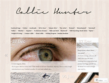 Tablet Screenshot of calliehunter.wordpress.com