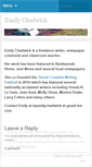Mobile Screenshot of emilychadwick.wordpress.com