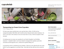 Tablet Screenshot of cupcakelab.wordpress.com