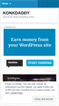Mobile Screenshot of konkdaddy.wordpress.com