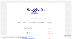 Desktop Screenshot of blucobaltorino.wordpress.com