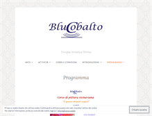 Tablet Screenshot of blucobaltorino.wordpress.com