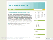 Tablet Screenshot of nokiakommunikator.wordpress.com